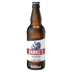 Banks's Bitter Beer Bottle