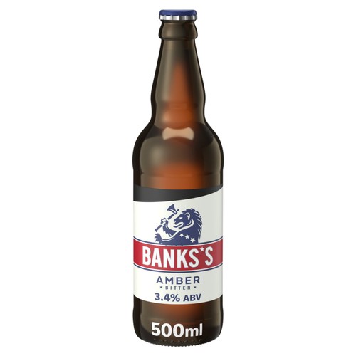 Banks's Bitter Beer Bottle