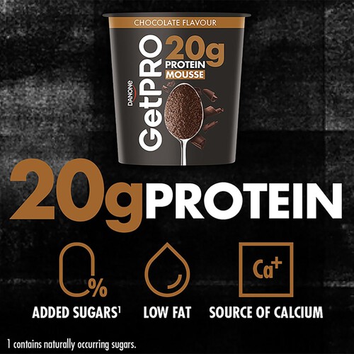 GetPro Dark Chocolate High Protein Mousse