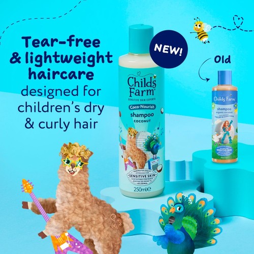 Childs Farm Coco Nourish Shampoo For Curly Dry Hair