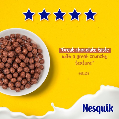 Nestle Nesquik Chocolate Cereal 375g