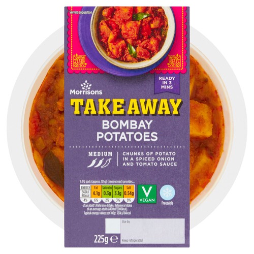 Morrisons Takeaway Indian Bombay Potato