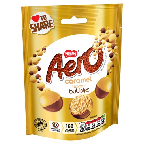 Aero Bubble Caramel Pouch 