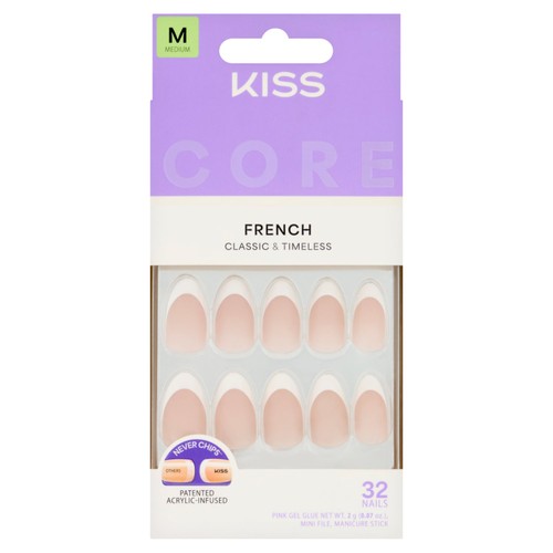 Kiss Core French Nails - Curiosity 27g