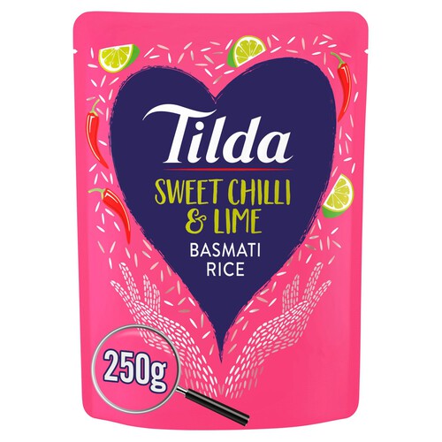 Tilda Microwave Sweet Chilli and Lime Basmati Rice