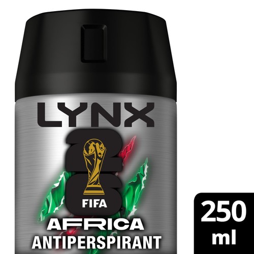 Lynx Africa Anti Sweat Antiperspirant 250ml - Morrisons Online