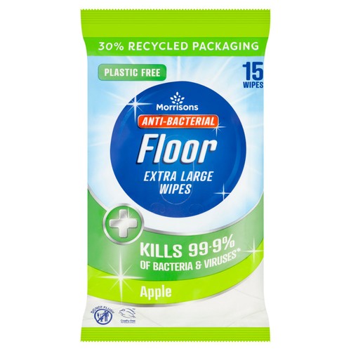 Morrisons Floor Wipes Apple