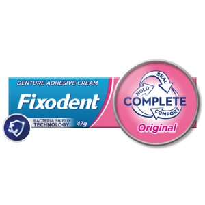 Fixodent Complete Strong Hold Fresh Flavour Denture Adhesive 47g
