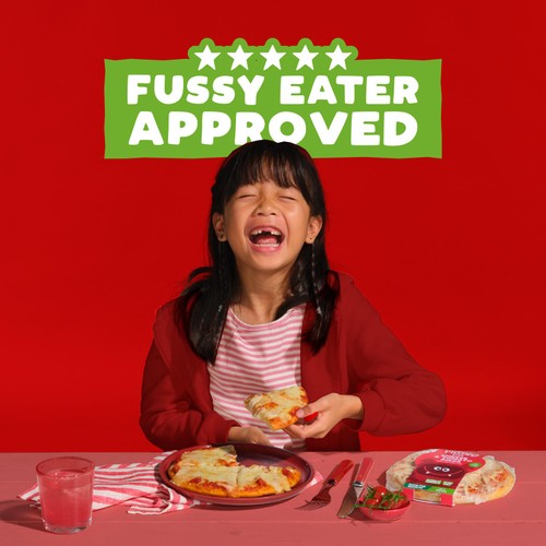 Piccolo Mini Cheese & Tomato Pizza With Hidden Veggies 120g