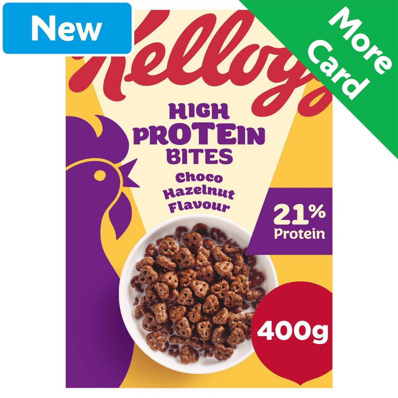 Kellogg's High Protein Bites Chocolate Cereal 430g