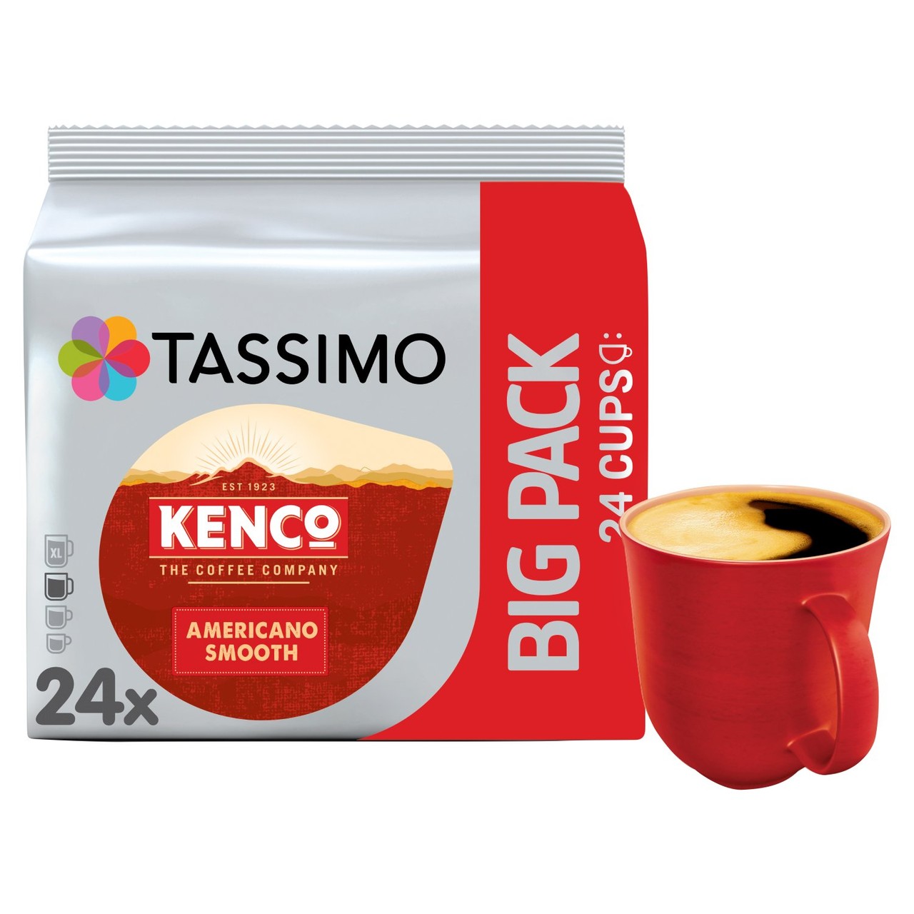 Tassimo Americano Smooth Coffee Pods x24