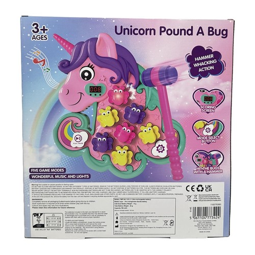 Unicorn Pound A Bug Whack Game