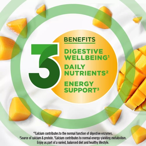 Activia Mango Gut Health Fruit Yoghurt Multipack 4 x 115g
