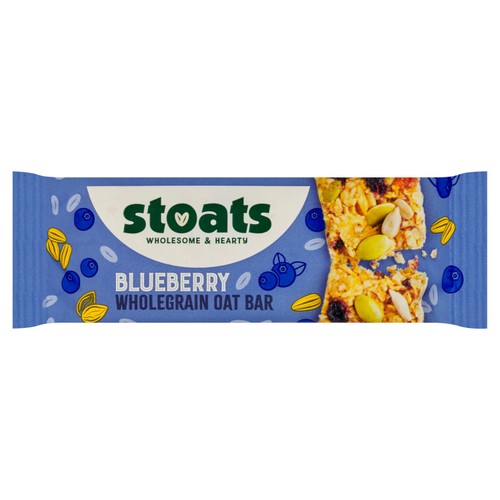 Stoats Blueberry and Honey Porridge Oat Bar