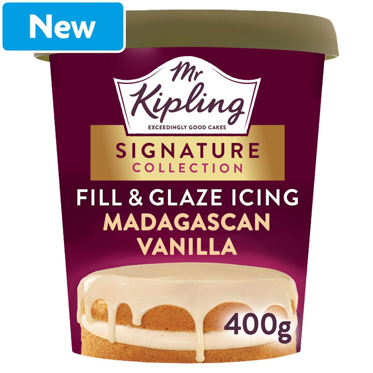 Mr Kipling Madagascan Vanilla Fill & Glaze