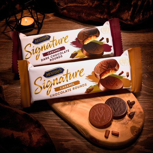 McVitie's Signature Caramel Chocolate Rounds 