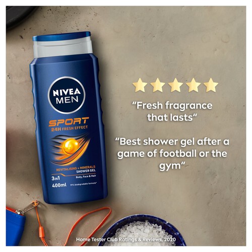 NIVEA MEN Sport 3 in 1 Shower Gel