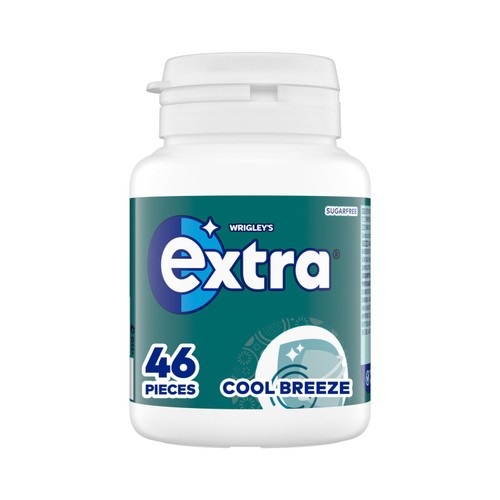 Wrigley's Extra Cool Breeze Sugar Free Chewing Gum 46 pieces