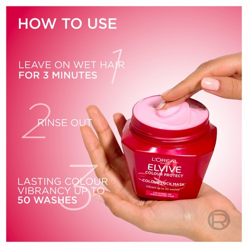 L'Oreal Elvive Colour Protect Mask   300ml