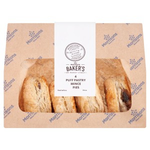 Market Street Puff Pastry Mince Pies 4 Pack