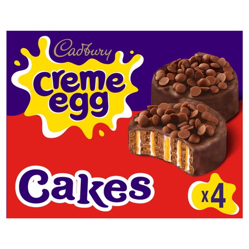 Cadbury Creme Egg Chocolate Cakes    4 pack