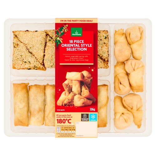 Morrisons 18 Piece Oriental Selection 306g
