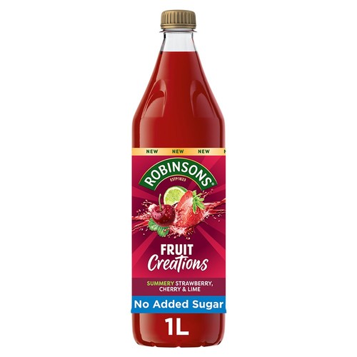 Robinsons Creations Strawberry, Cherry & Lime 1L