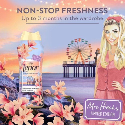 Lenor In Wash Scent Booster Mrs Hinch Midsummer Memories 495G