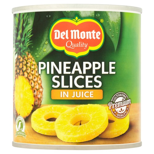 Del Monte Sliced Pineapple in Juice (435g)