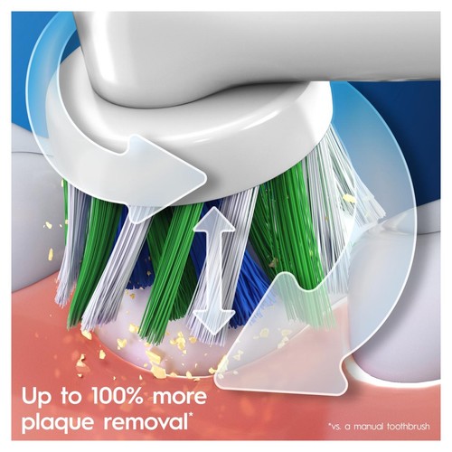 Oral B Pro 1 680 Striking Cross Action White Electric Toothbrush