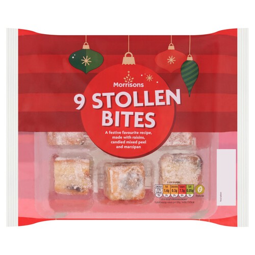 Morrisons Stollen Bites