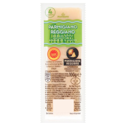 Morrisons Parmigiano Reggiano 