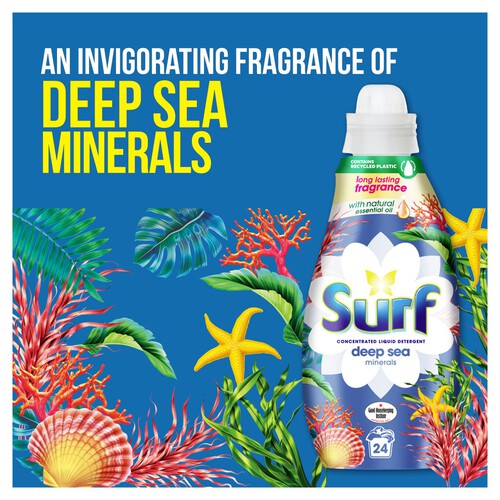 Surf Deep Sea Minerals Washing Liquid 24 Washes