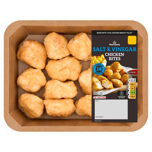 Morrisons Limited Edition Salt & Vinegar Chippy Tea Chicken Bites 300g