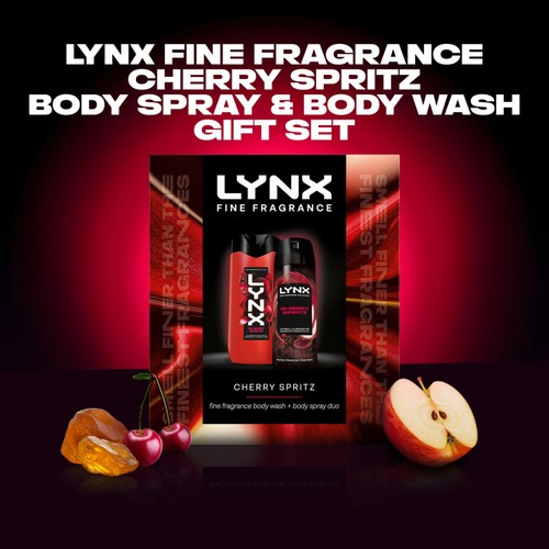 Lynx Fine Fragrance Cherry Spritz Duo Gift Set