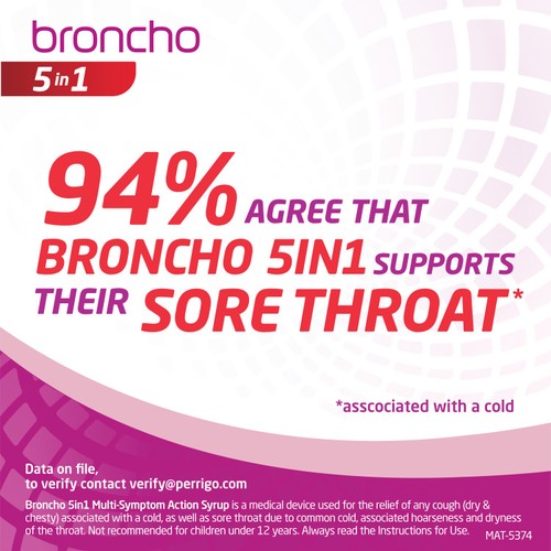 Bronchostop 5 In 1 Multisymptom Syrup 
