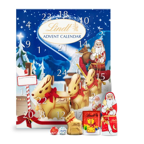 Lindt Christmas Chocolate Advent Calendar 160g