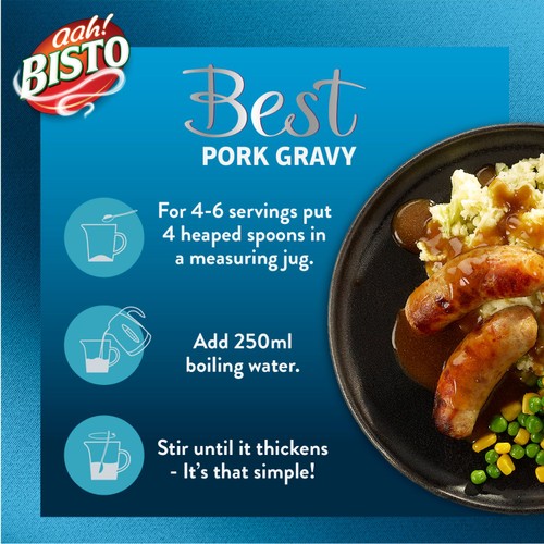 Bisto Best Pork Gravy 250g