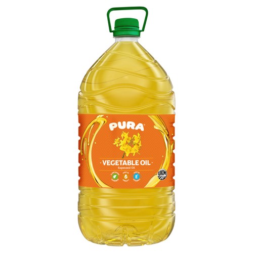 Pura Refined Vegetable Oil 5L