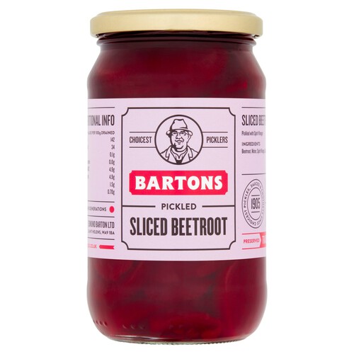 Bartons Sliced Beetroot 