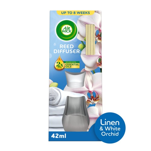 Air Wick Reed Diffuser Linen & White Orchid