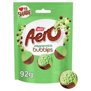 Aero Bubbles Peppermint Mint Chocolate Sharing Pouch