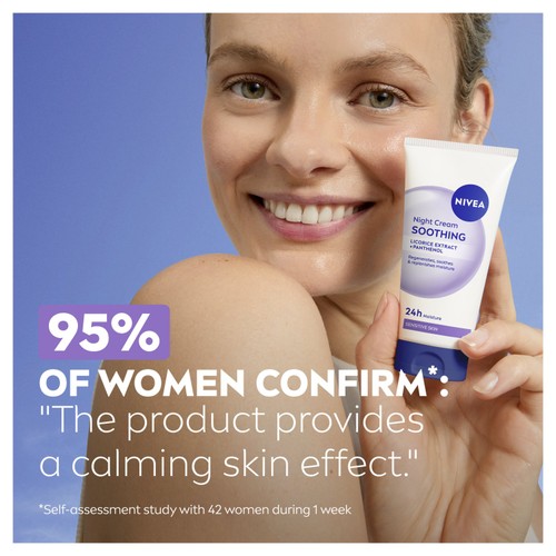 NIVEA Soothing Night Cream For Sensitive Skin