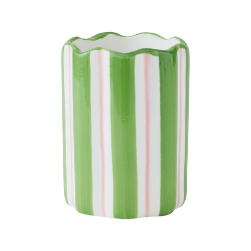 Nutmeg Home Pineapple Stripe Candle
