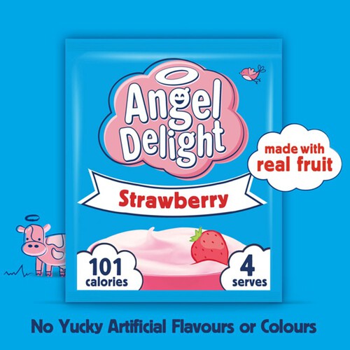 Angel Delight Strawberry Flavour Instant Dessert