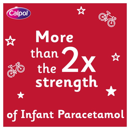 Calpol 6+ Sugar Free Strawberry Liquid Paracetamol