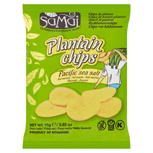 Samai Pacific Sea Salt Plantain Chips