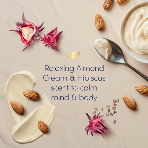Dove Caring Bath Almond Cream  450ml