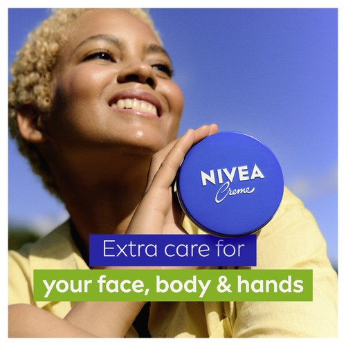 NIVEA Creme Moisturiser Cream For Face Hands and Body