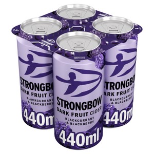 Strongbow Dark Fruit Cider Cans 4x440ml product image